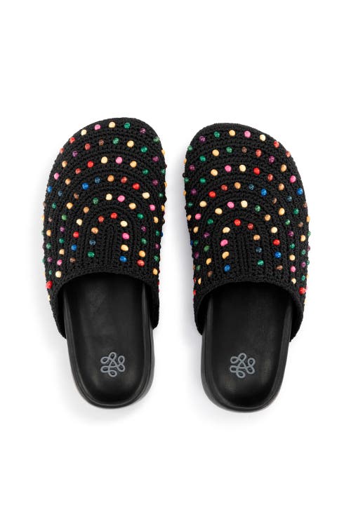 Shop The Sak Bolinas Clog In Black Multi Beads