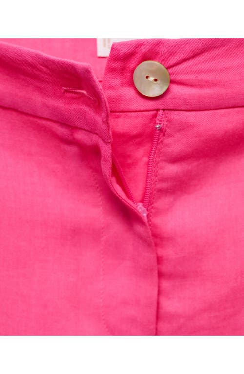 Mango Women's Long Lyocell Skirt In Pink