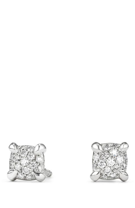 Châtelaine Stud Earrings with Diamonds