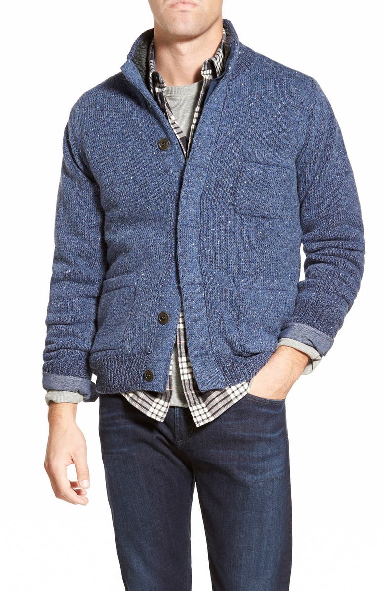 Barbour 'Bennett' Lambswool Tweed Cardigan | Nordstrom