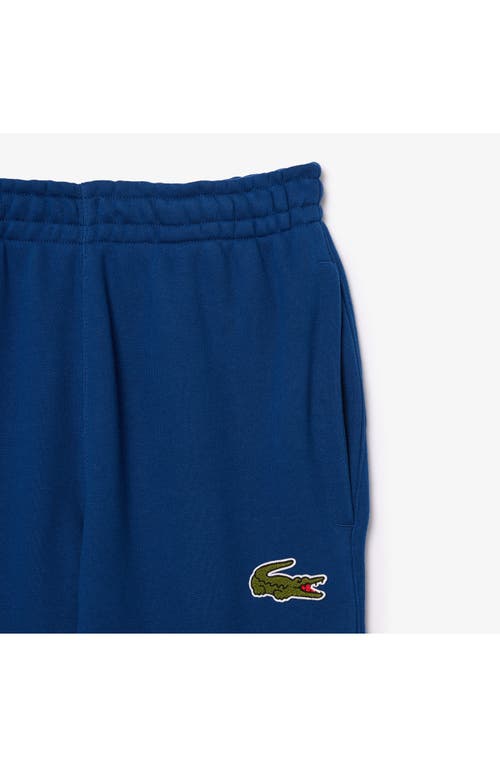 Lacoste Relaxed Fit Cotton Sweatpants In Globe