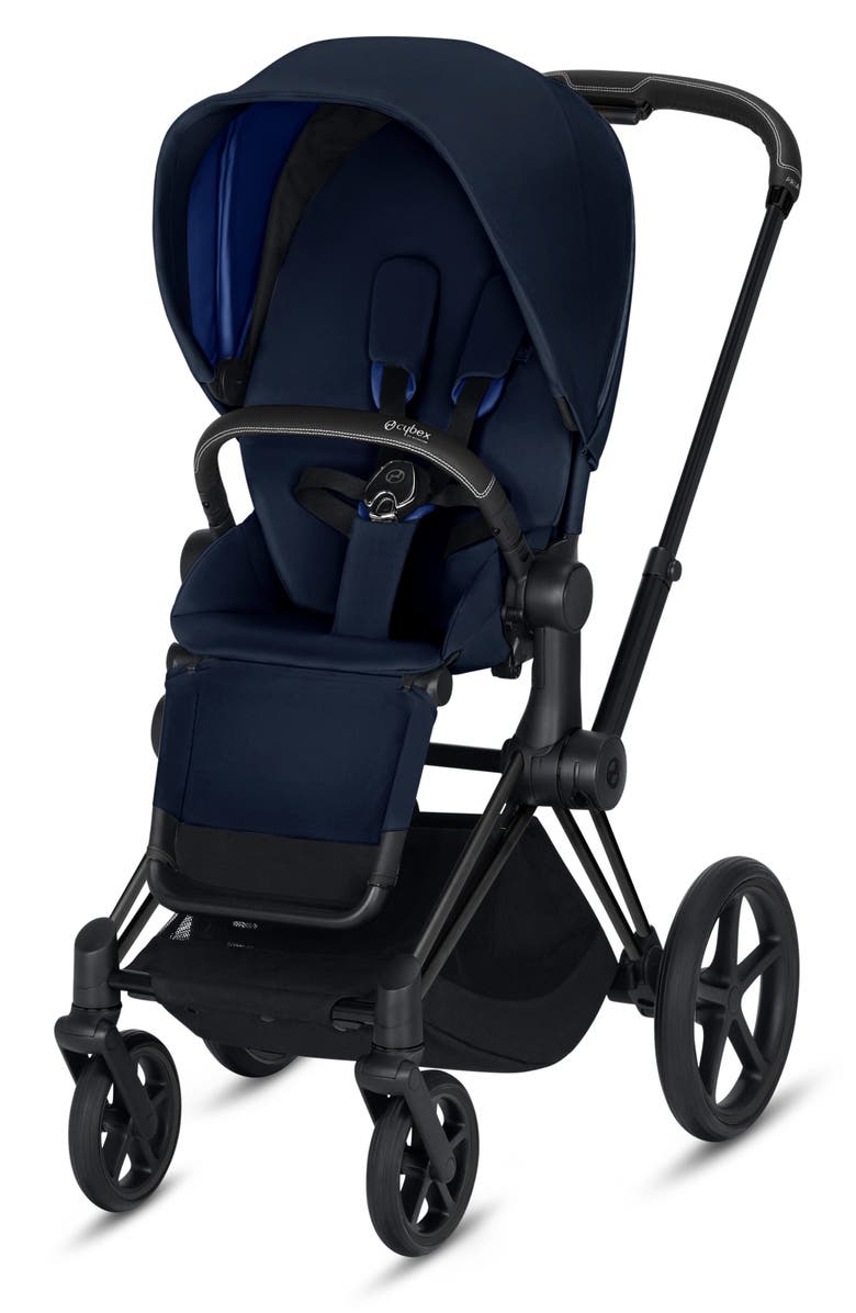 CYBEX Priam One Box Stroller with All Terrain Wheels, Main, color, INDIGO BLUE