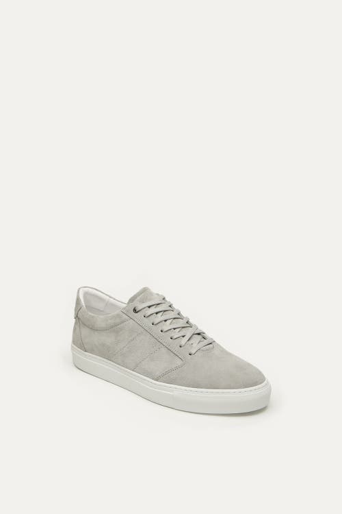 Want Les Essentiels De La Vie Want Les Essentiels Lennon 2.0 Suede Leather Low Sneaker In Grey
