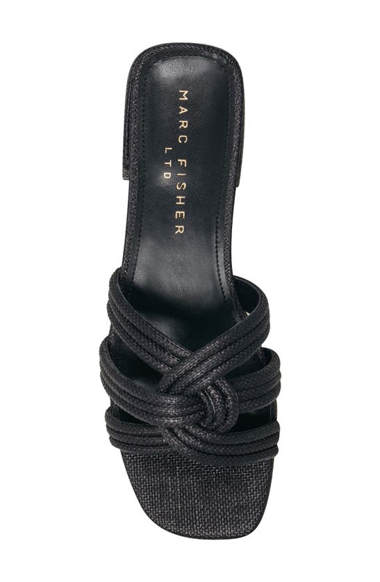 Shop Marc Fisher Ltd Casara Slide Sandal In Black 001