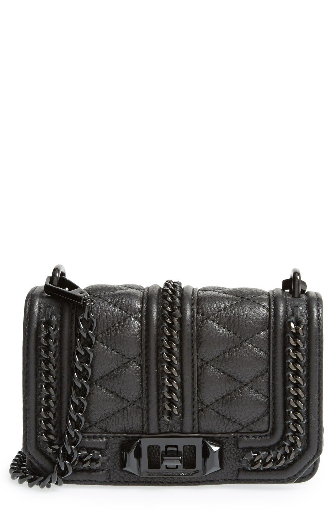 rebecca minkoff mini love crossbody bag