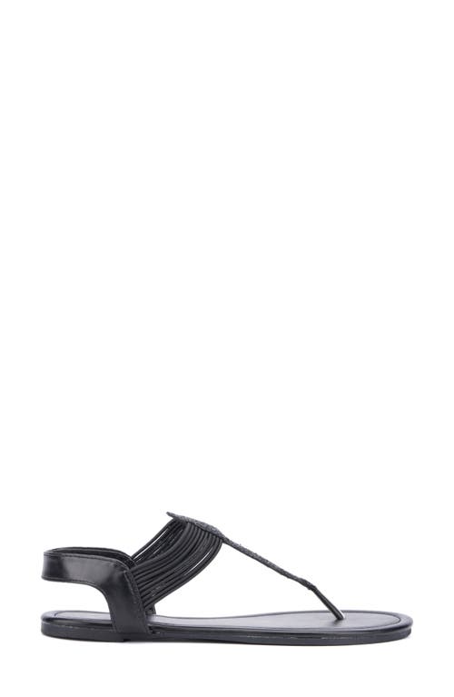 NEW YORK AND COMPANY NEW YORK AND COMPANY FREYA T-STRAP FLAT SANDAL