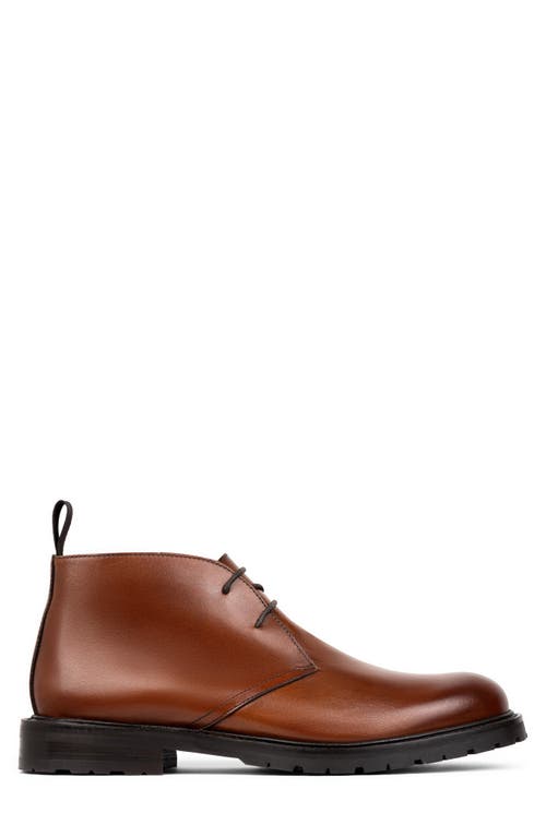 Shop Donald Pliner Colton Lug Sole Chukka Boot In Cognac