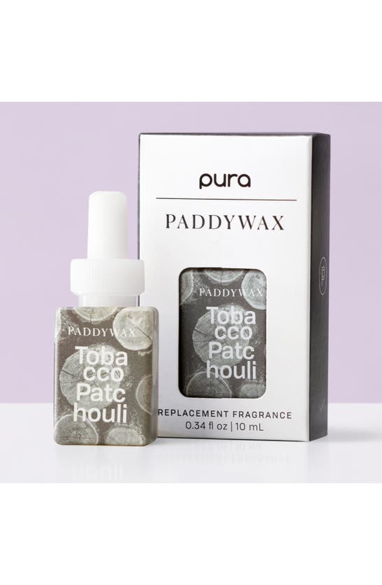 Shop Pura X Paddywax Bamboo & Green Tea 2-pack Diffuser Fragrance Refills In Tobacco Patchouli