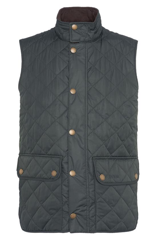 Barbour Lowerdale Quilted Vest In Sage