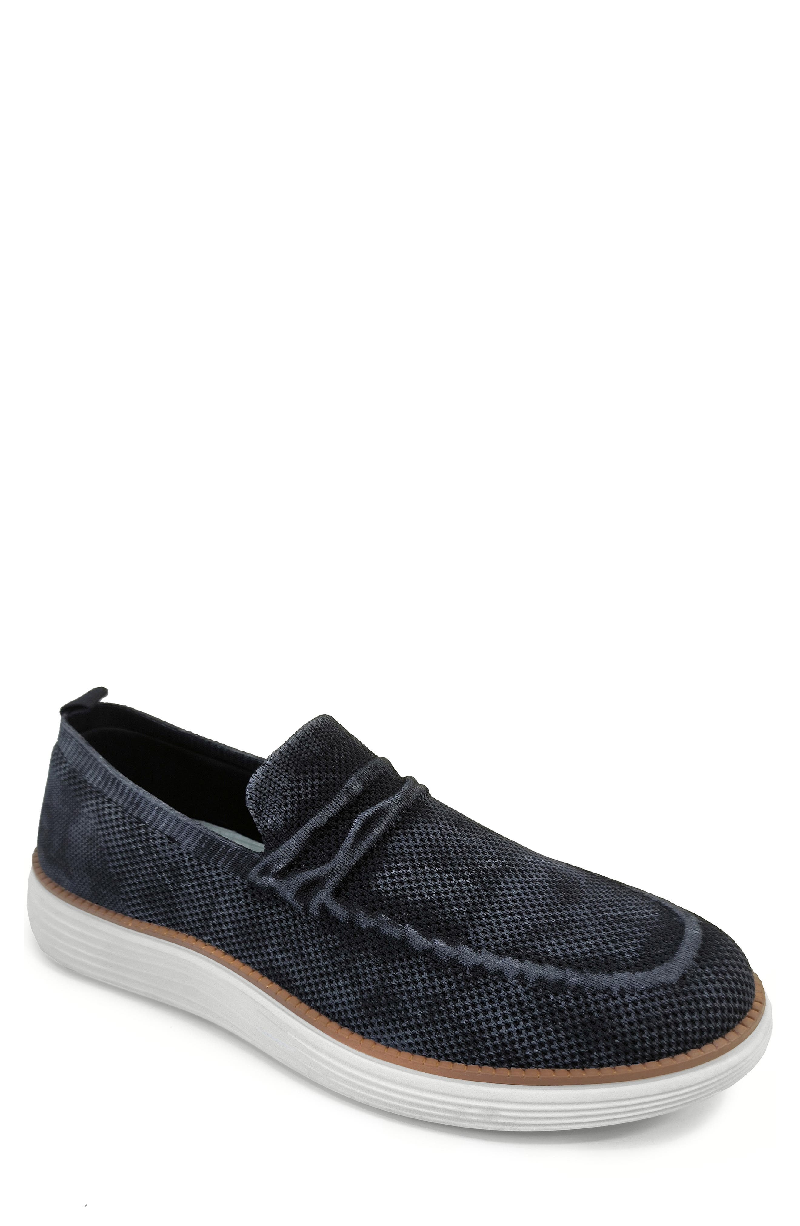 Akademiks Men's Dayton Slip-on Sneakers In Black