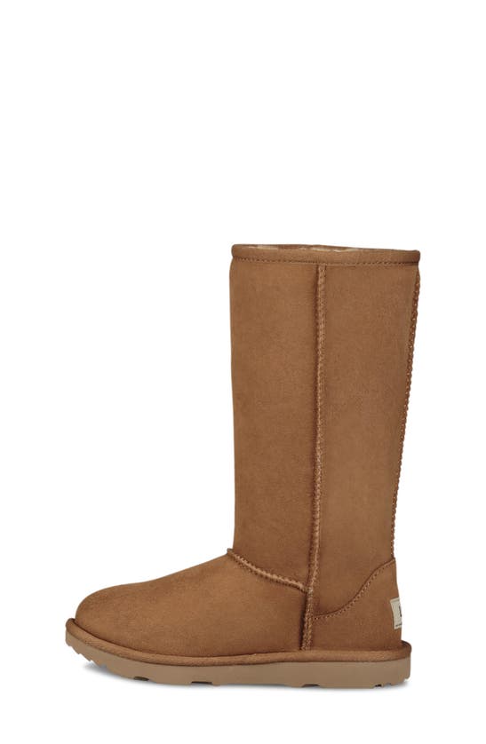Shop Ugg (r) Kids' Classic Ii Water Resistant Tall Boot In Chestnut