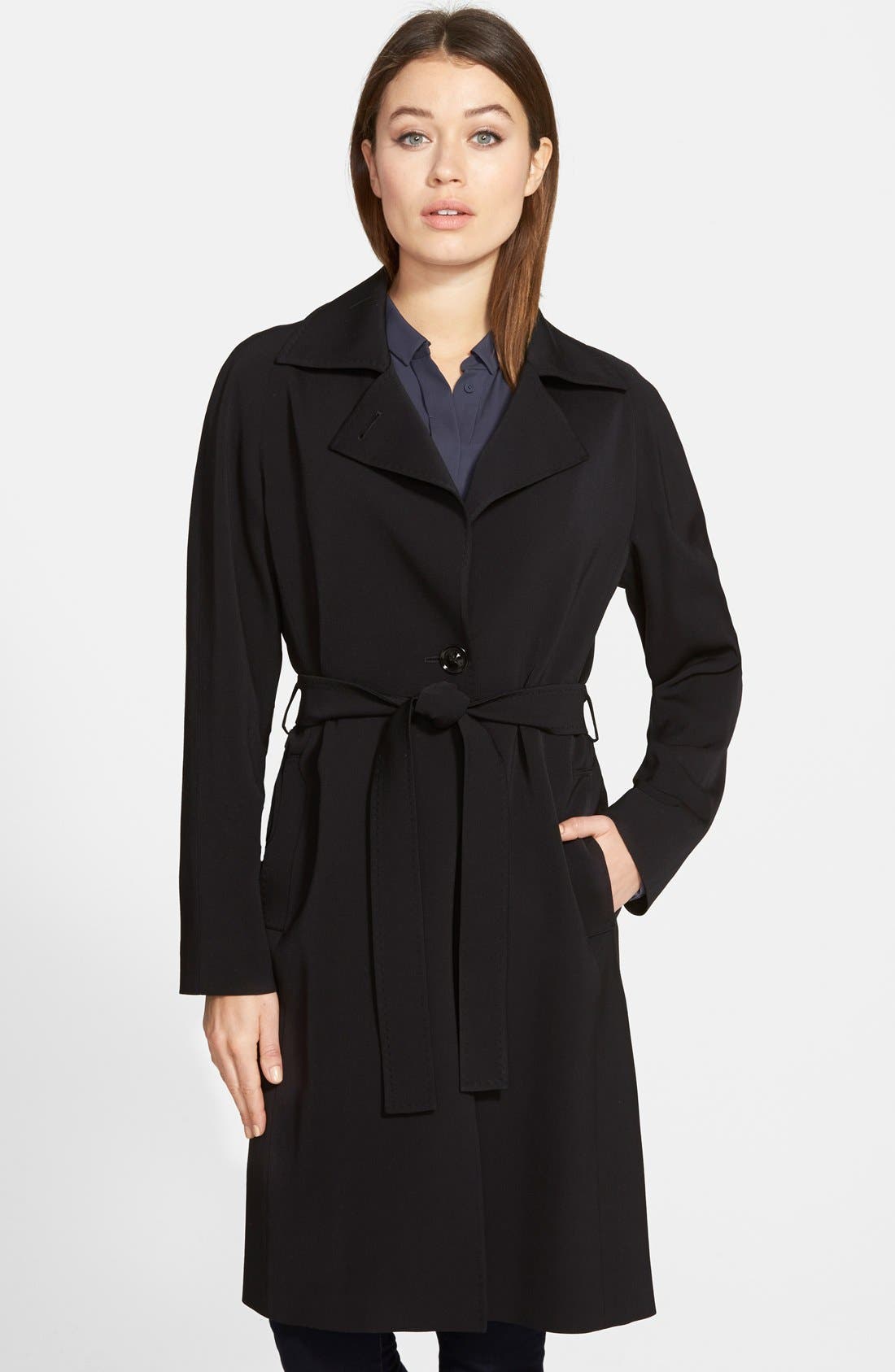 Cinzia Rocca Wool Wrap Trench Coat Nordstrom