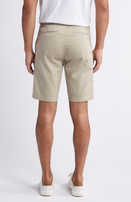 BRAX BRAX BOZEN FLAT FRONT STRETCH COTTON BERMUDA SHORTS 