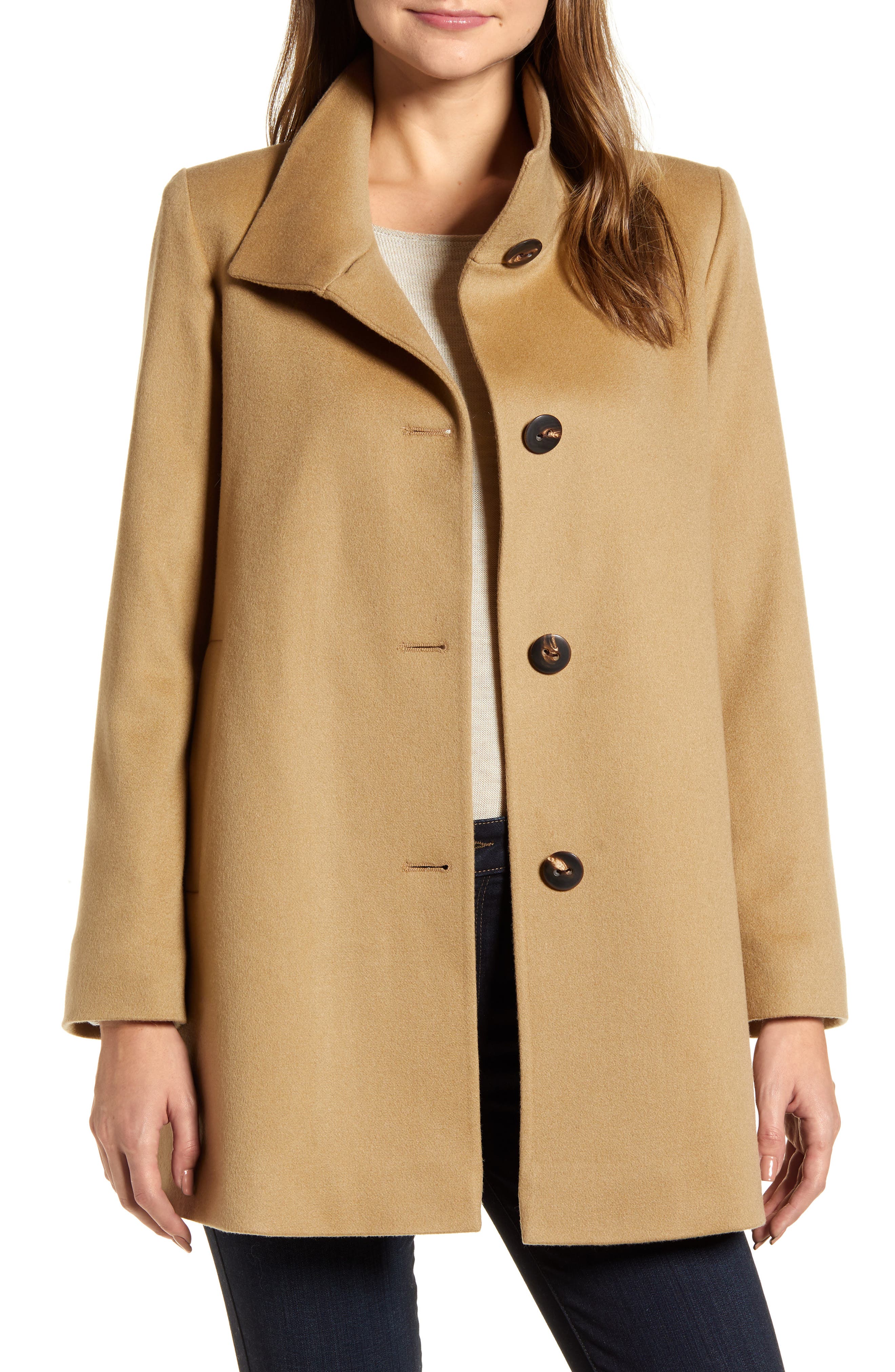 camel car coat