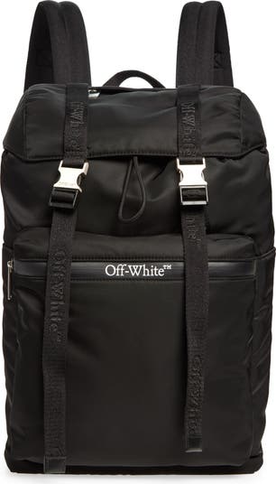 Black off white backpack hotsell