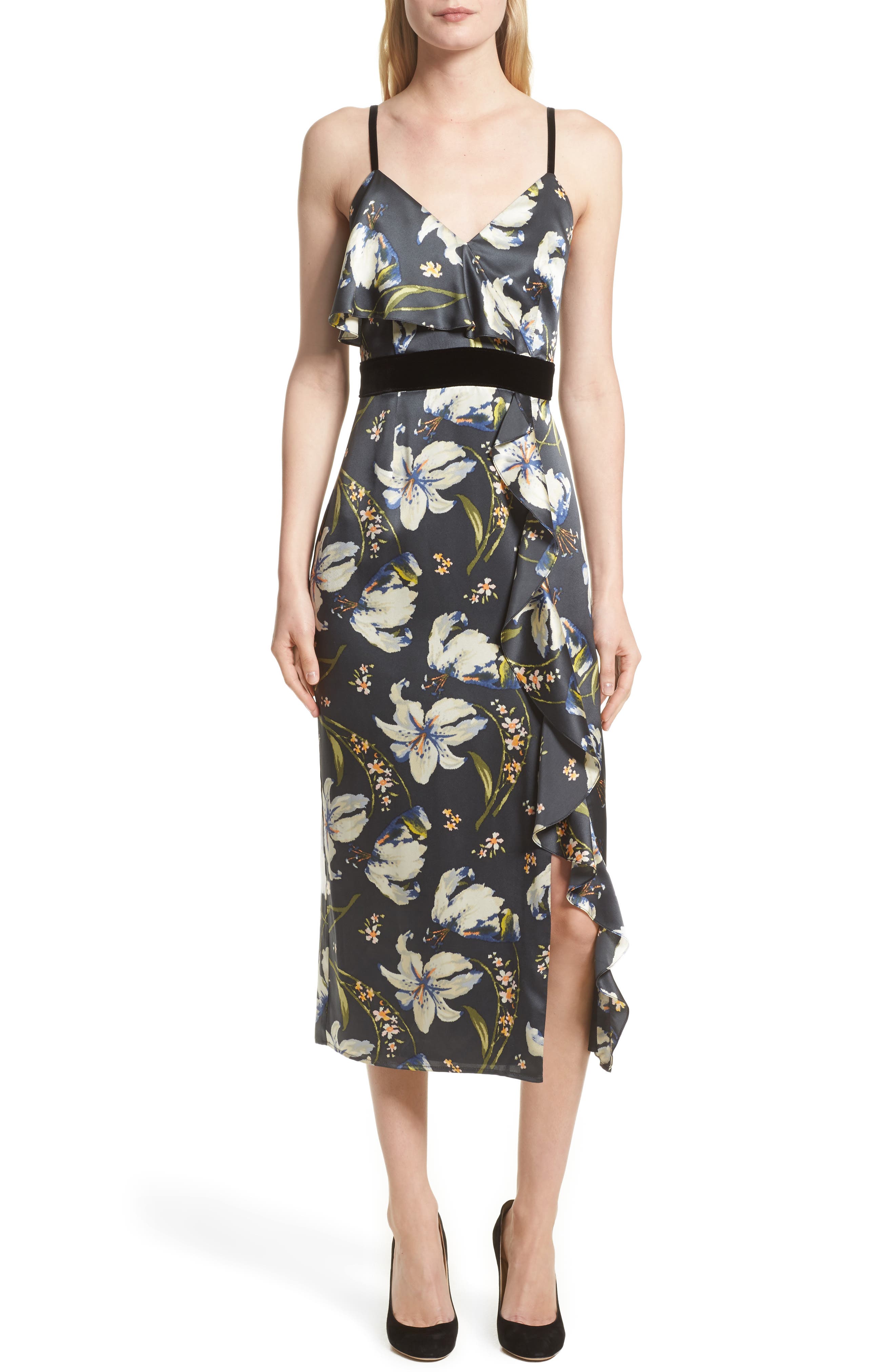 cinq a sept floral dress