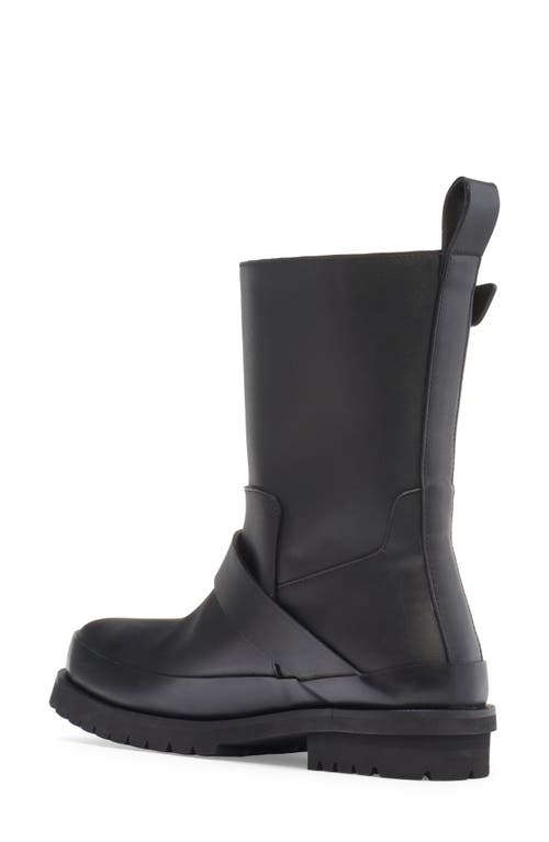 Shop Stella Mccartney Trace Engineer Boot In Black