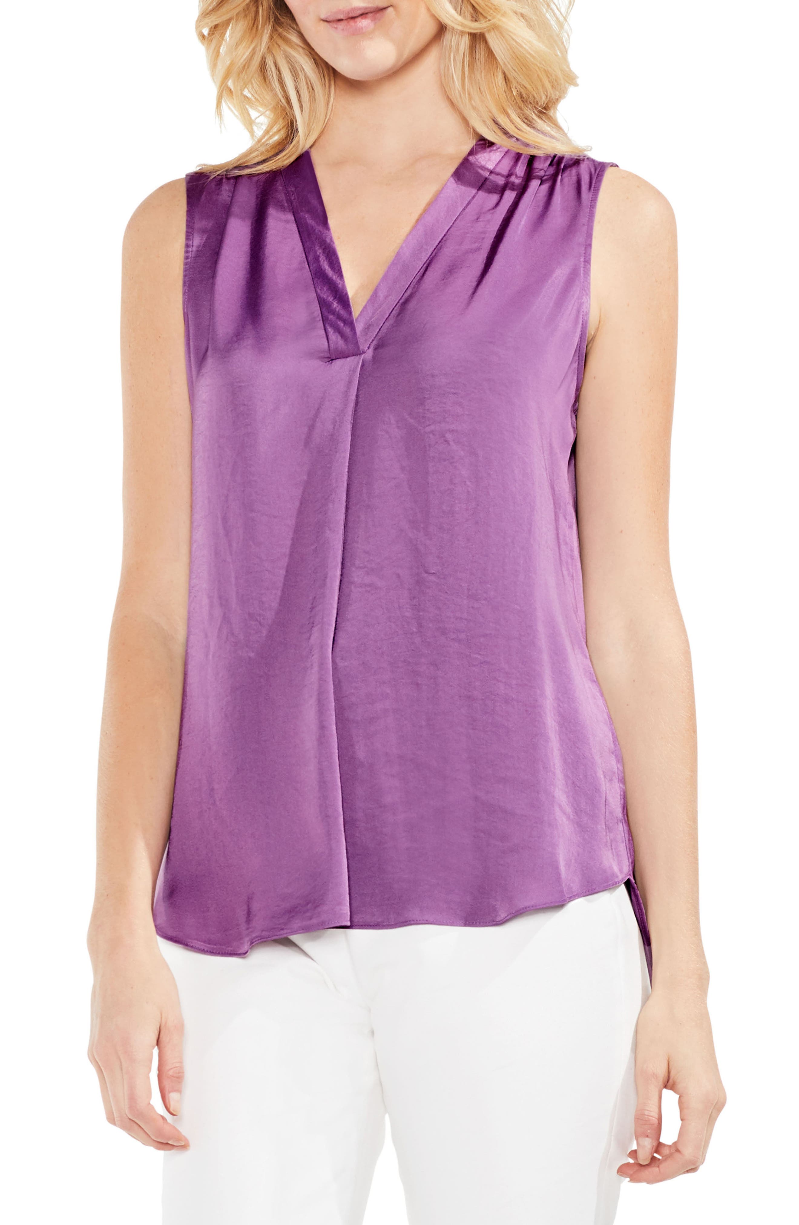 vince camuto silk blouse