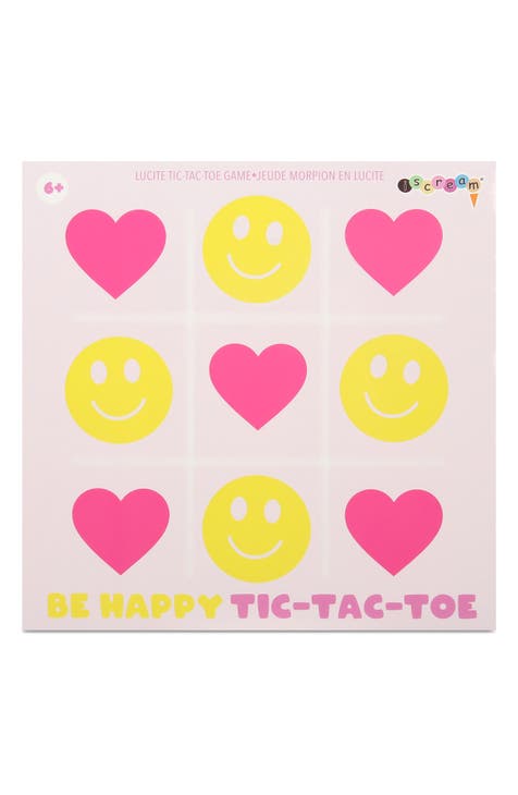 Be Happy Tic-Tac-Toe Game