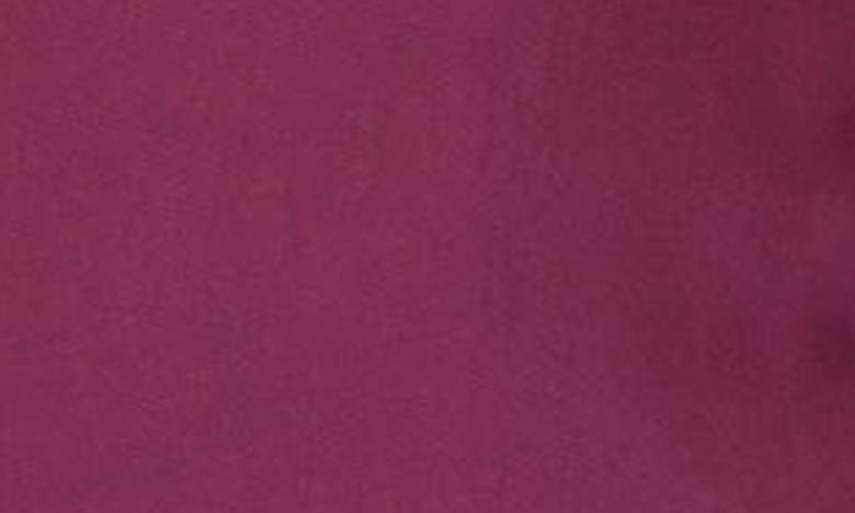 Julia Jordan Ruffle Detail Long Sleeve Dress In Cabernet