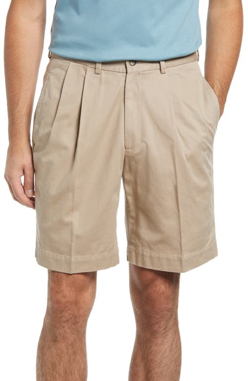 Charleston Khakis Pleated Chino Shorts