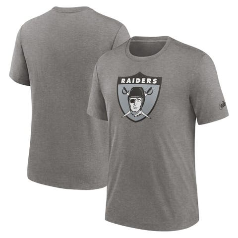 Las Vegas Raiders NFL Historic Nike Slub Long Sleeve Shirt Black