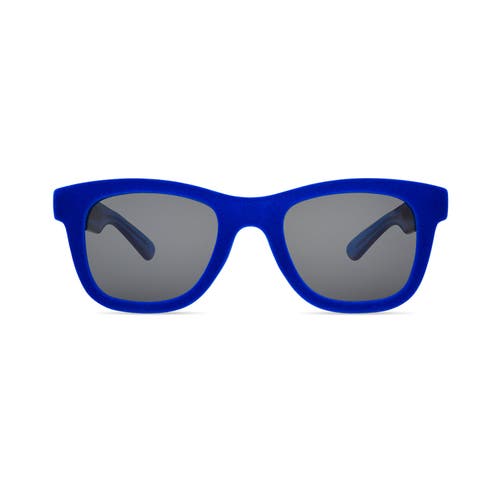 Shop Italia Independent Azzurro Velvet Sunglasses In Blue