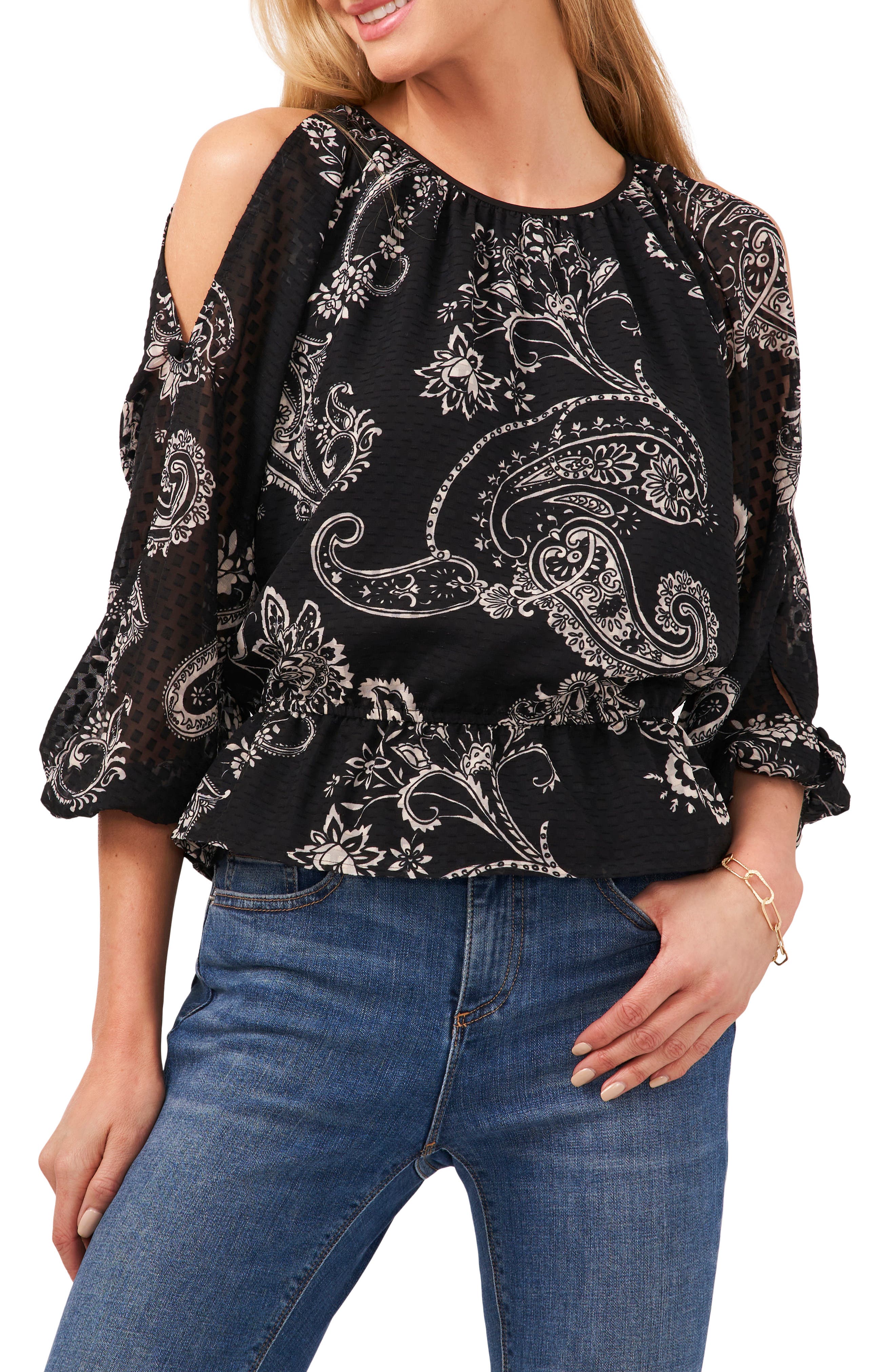 cold shoulder tops | Nordstrom
