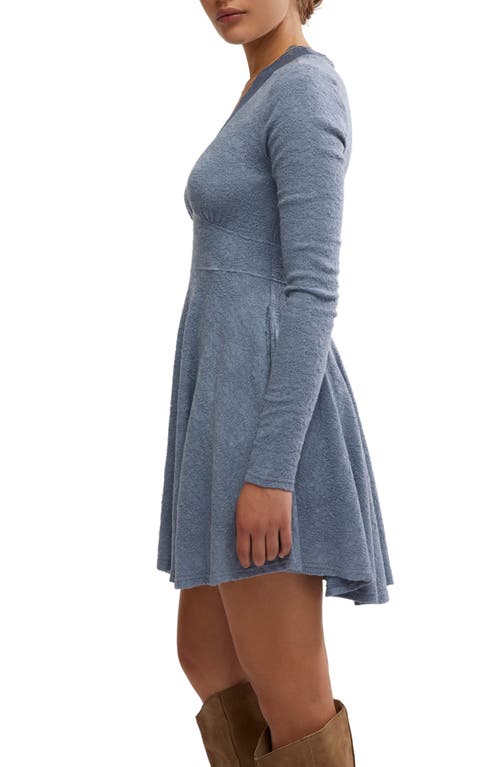 Free People All Yours Lace Long Sleeve Minidress In Husky