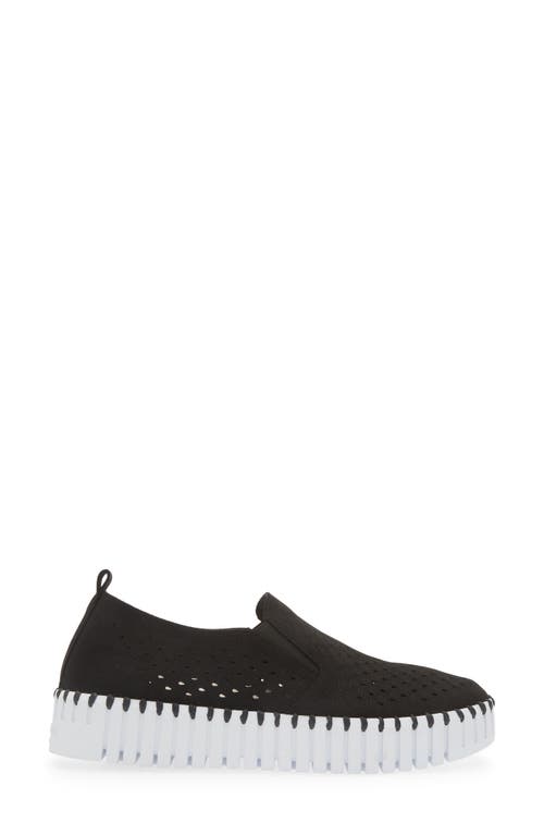 Shop Ilse Jacobsen Tulip Slip-on Sneaker In Black