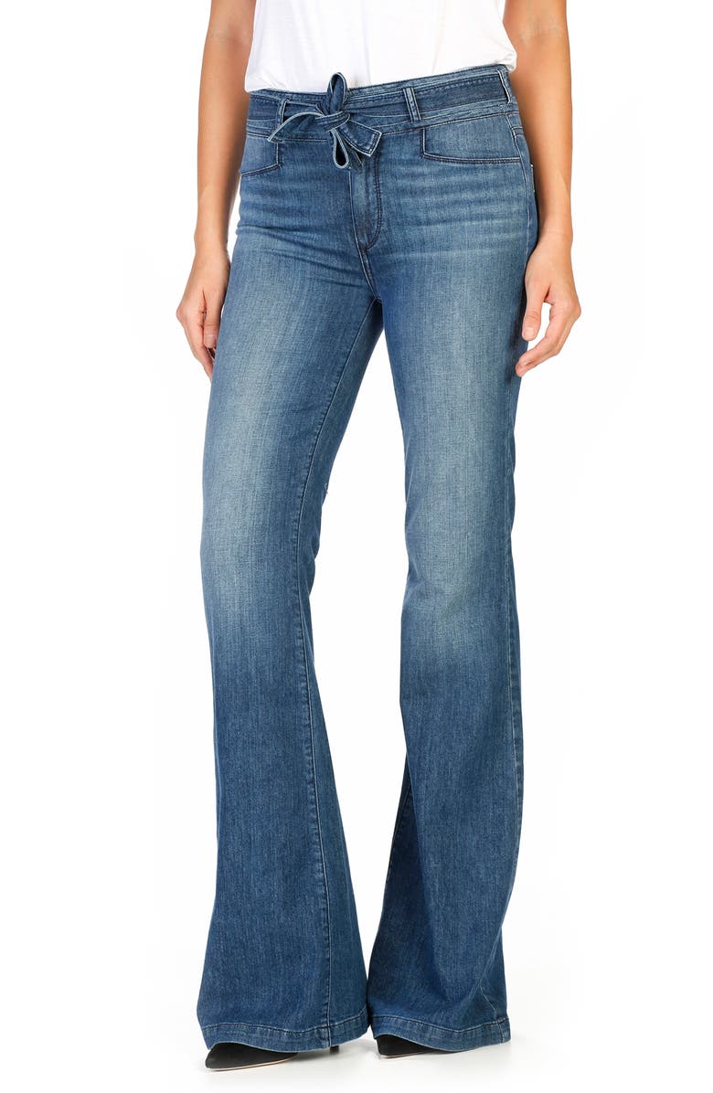 PAIGE Chandler High Waist Wide Leg Jeans | Nordstrom