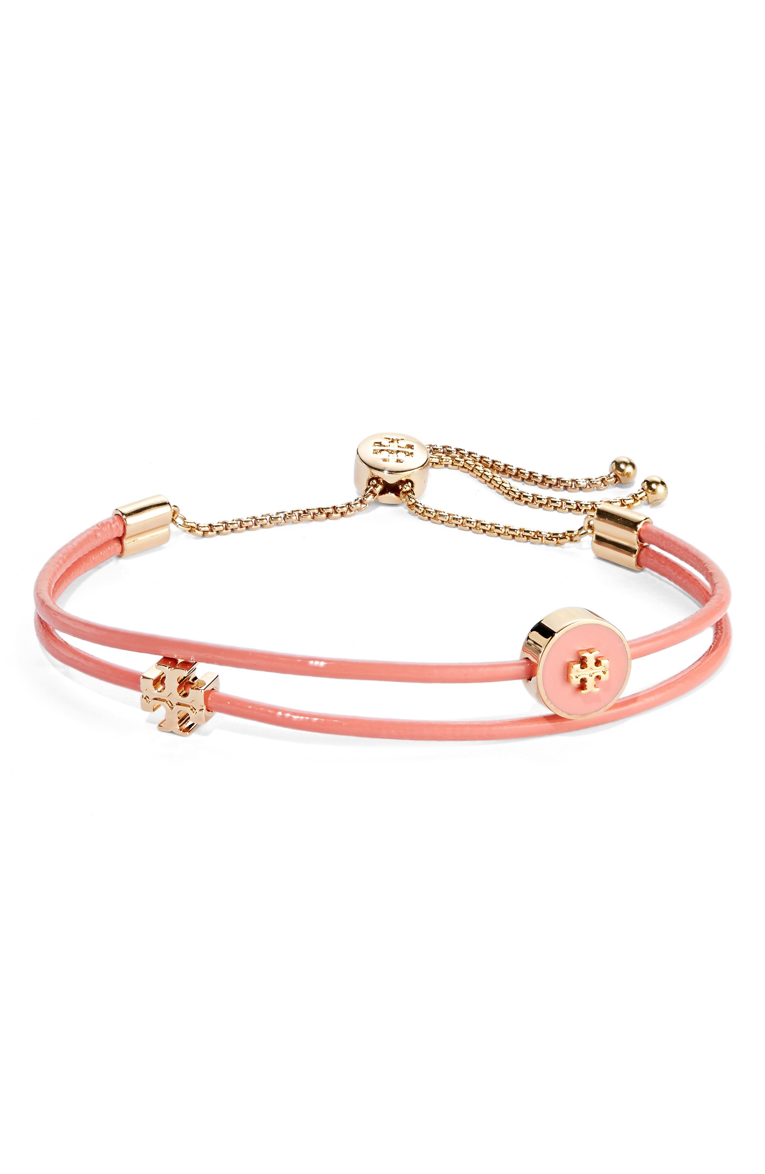 Tory Burch Enamel Logo Slider Bracelet Deals, 60% OFF 