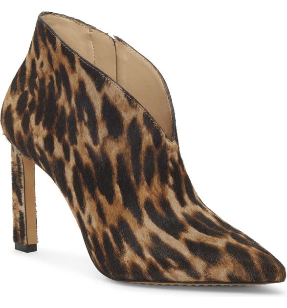 Vince Camuto Sestrind Bootie In Natural Calf Hair