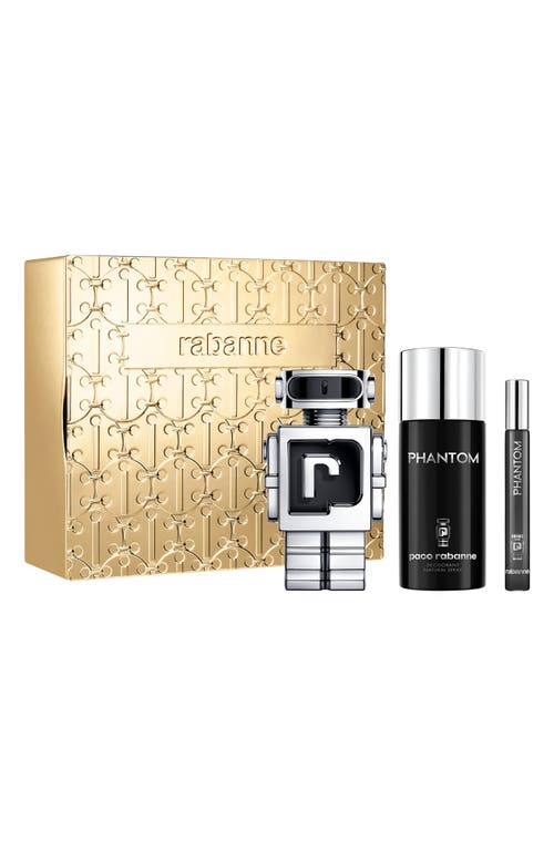 RABANNE RABANNE PHANTOM EAU DE TOILETTE 3-PIECE GIFT SET $187 VALUE 