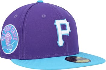 New Era Purple Los Angeles Dodgers Lavender Undervisor 59FIFTY Snapback Hat