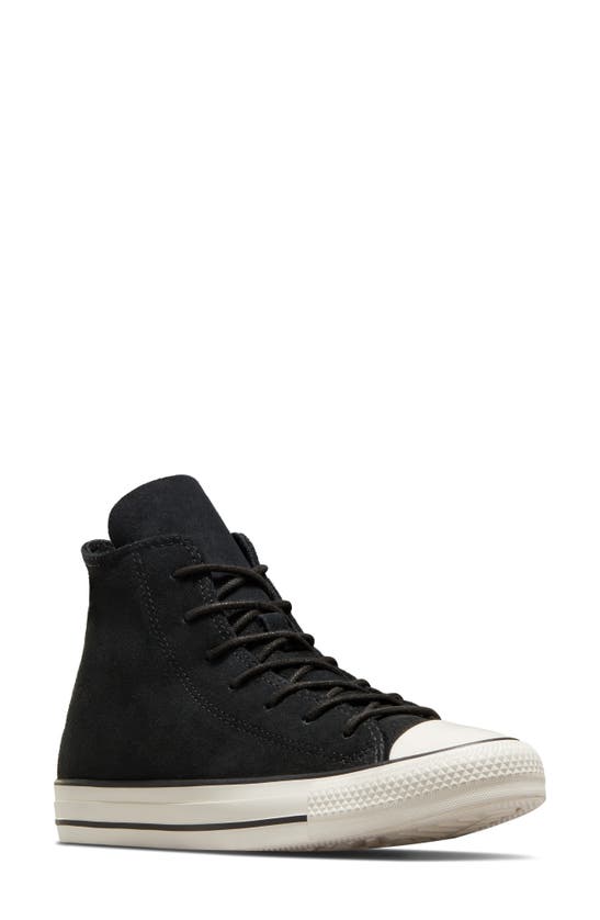 Converse Chuck Taylor® All Star® High Top Sneaker In Black/ Black/ Egret