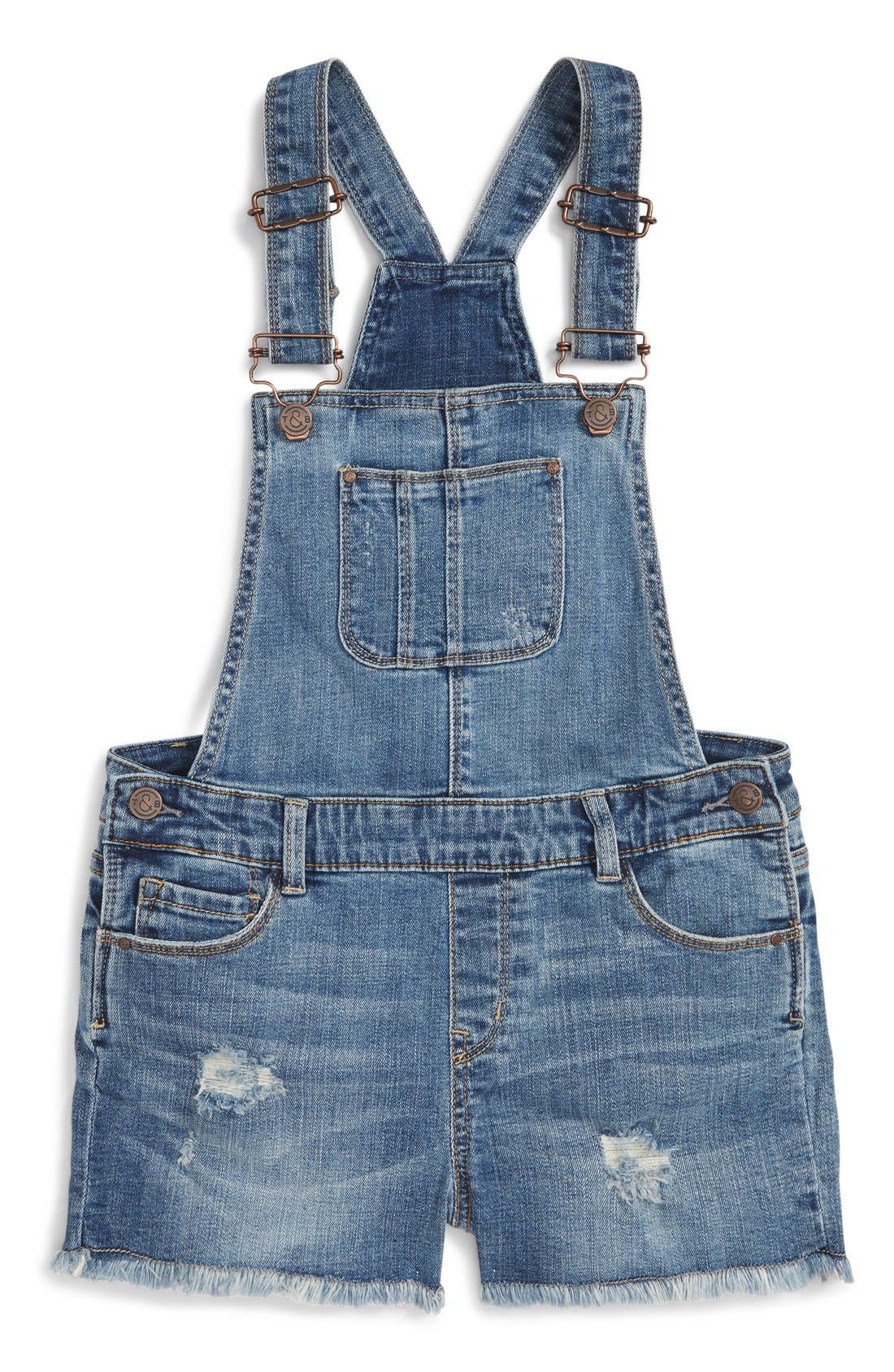 big w girls overalls