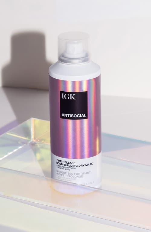 Igk Antisocial Time-release Bond-building Dry Mask In No Color