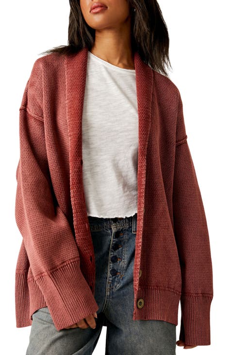 Cardigans for Women Summer Open Cardigans Women's Lace Cardigan Cardigan  Jacket for Women Red Cardigan with Pockets