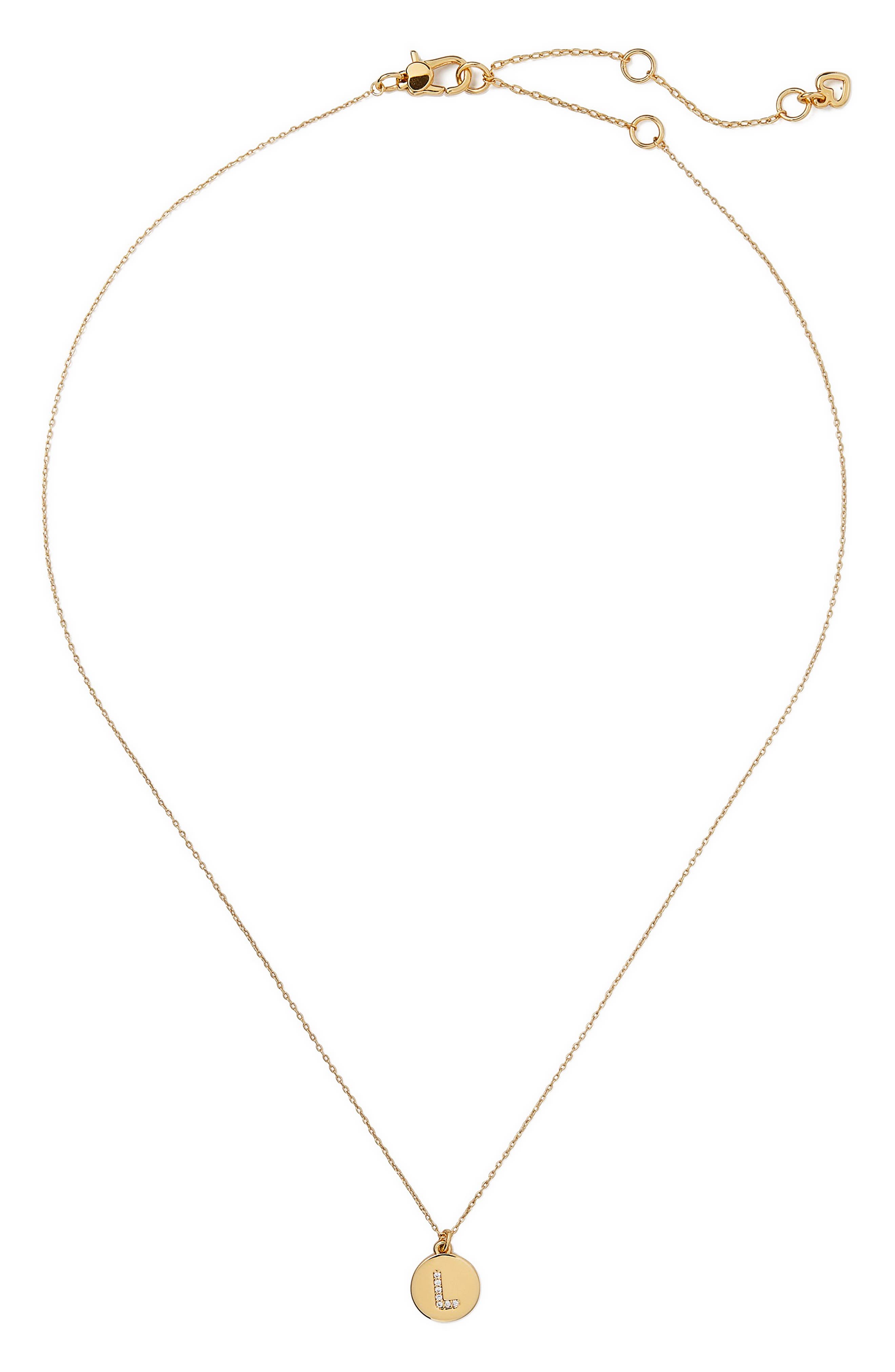 initial pendant necklace | Nordstrom