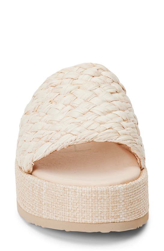 Shop Beach By Matisse Cairo Platform Sandal In Beige