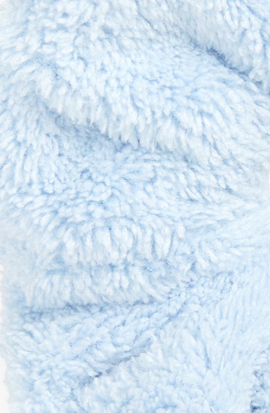 Shop Bp. Fleece Scrunchie In Blue