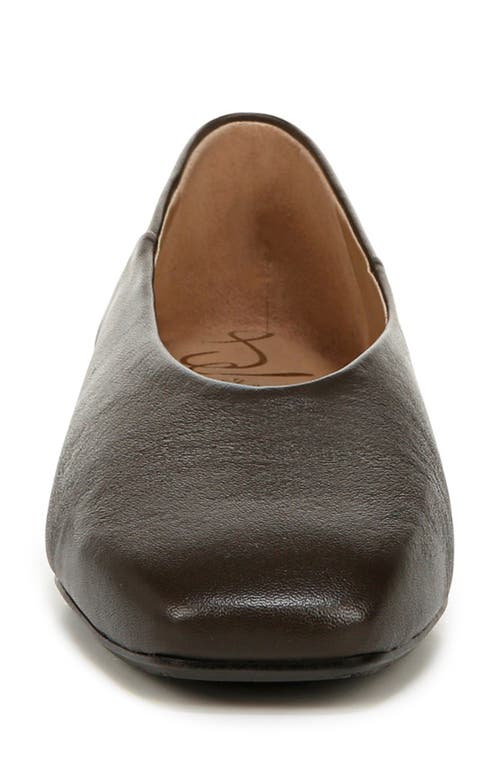 Sam Edelman Kasey Square Toe Pump In Cafe Noir