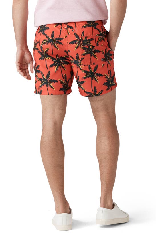 Rodd & Gunn Thompson's Cove Swim Trunks In Crimson