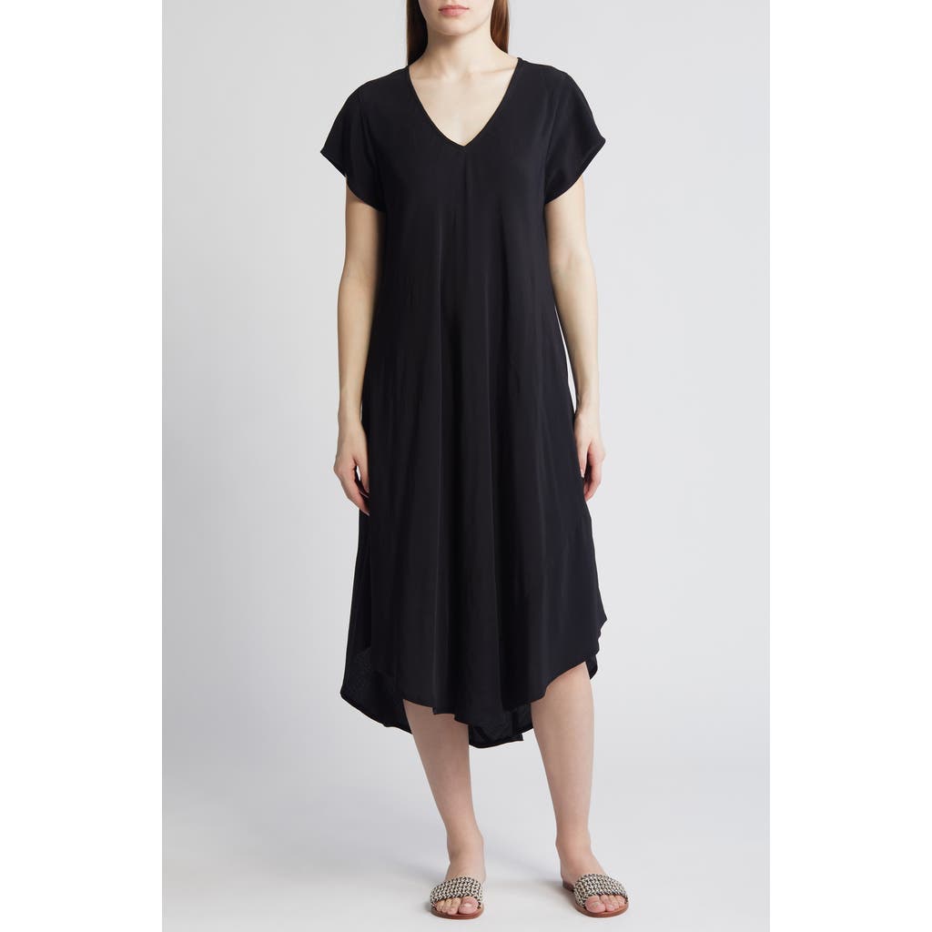 Masai Copenhagen Nebili V-neck Shift Dress In Black