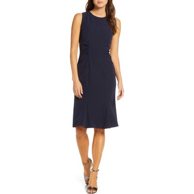 Vince Camuto Laguna Crepe Dress, 8 (similar to 1) - Blue