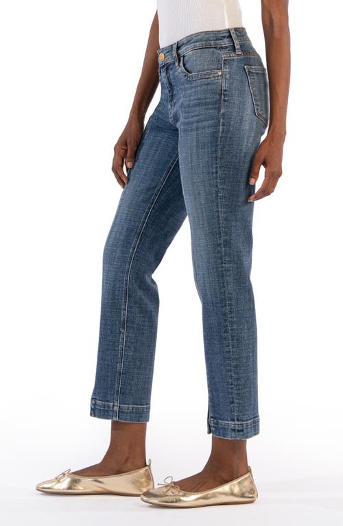 Shop Kut From The Kloth Stevie Ankle Straight Leg Jeans In Evaluate