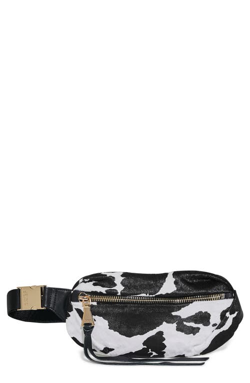 Milan Belt Bag in Howdy Calf Hair