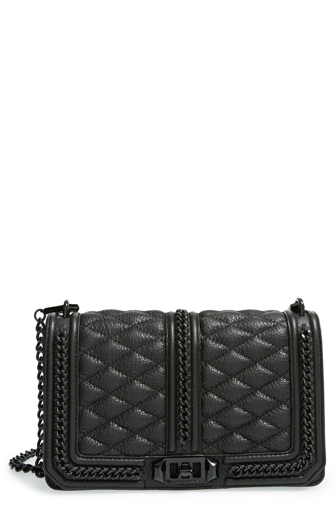 love crossbody with chain