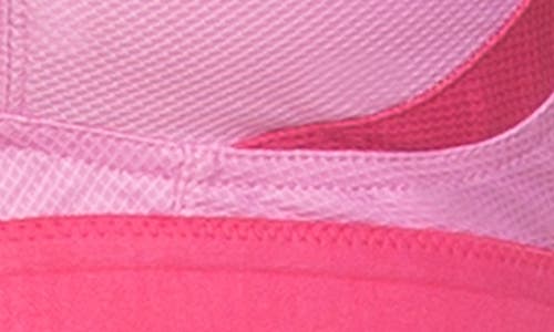 Shop Felina Unity Cushioned Sports Bra In Cyclamen Pop